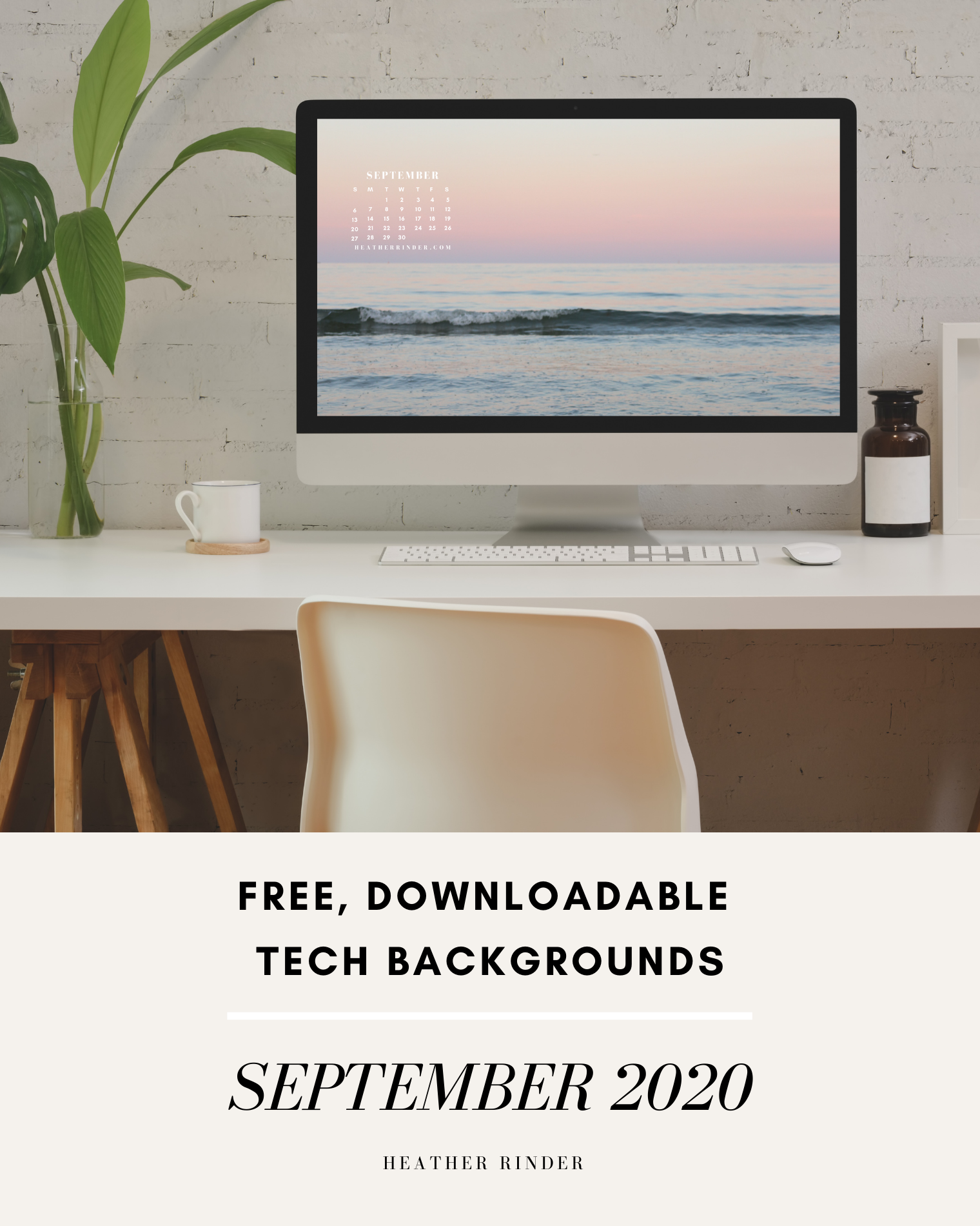 Free, Downloadable Tech Backgrounds for September 2020
