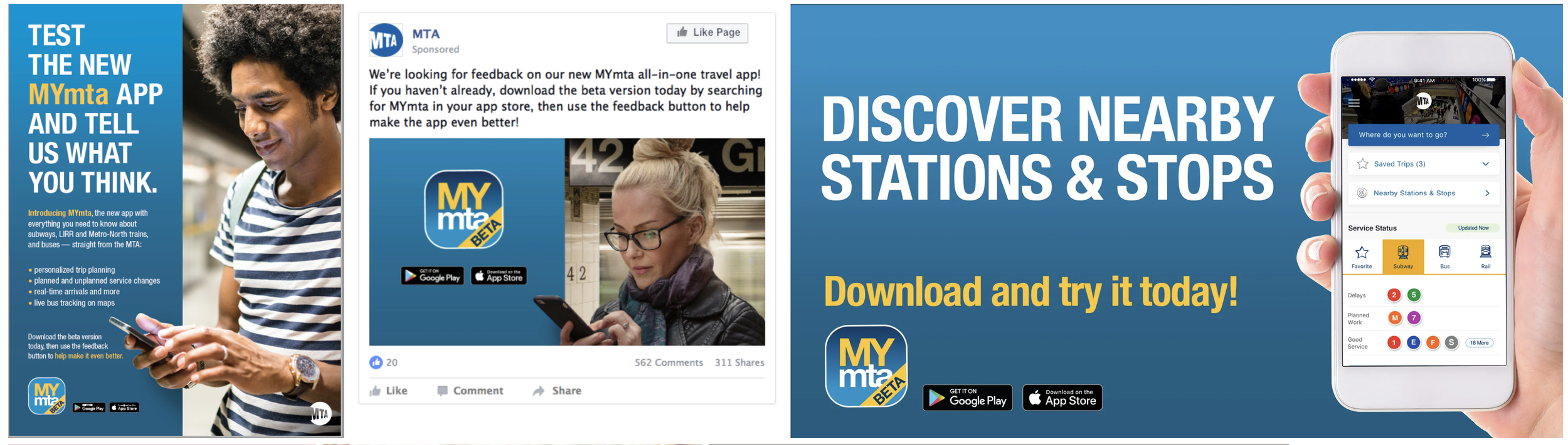 MTA myMTA App Launch Campaign