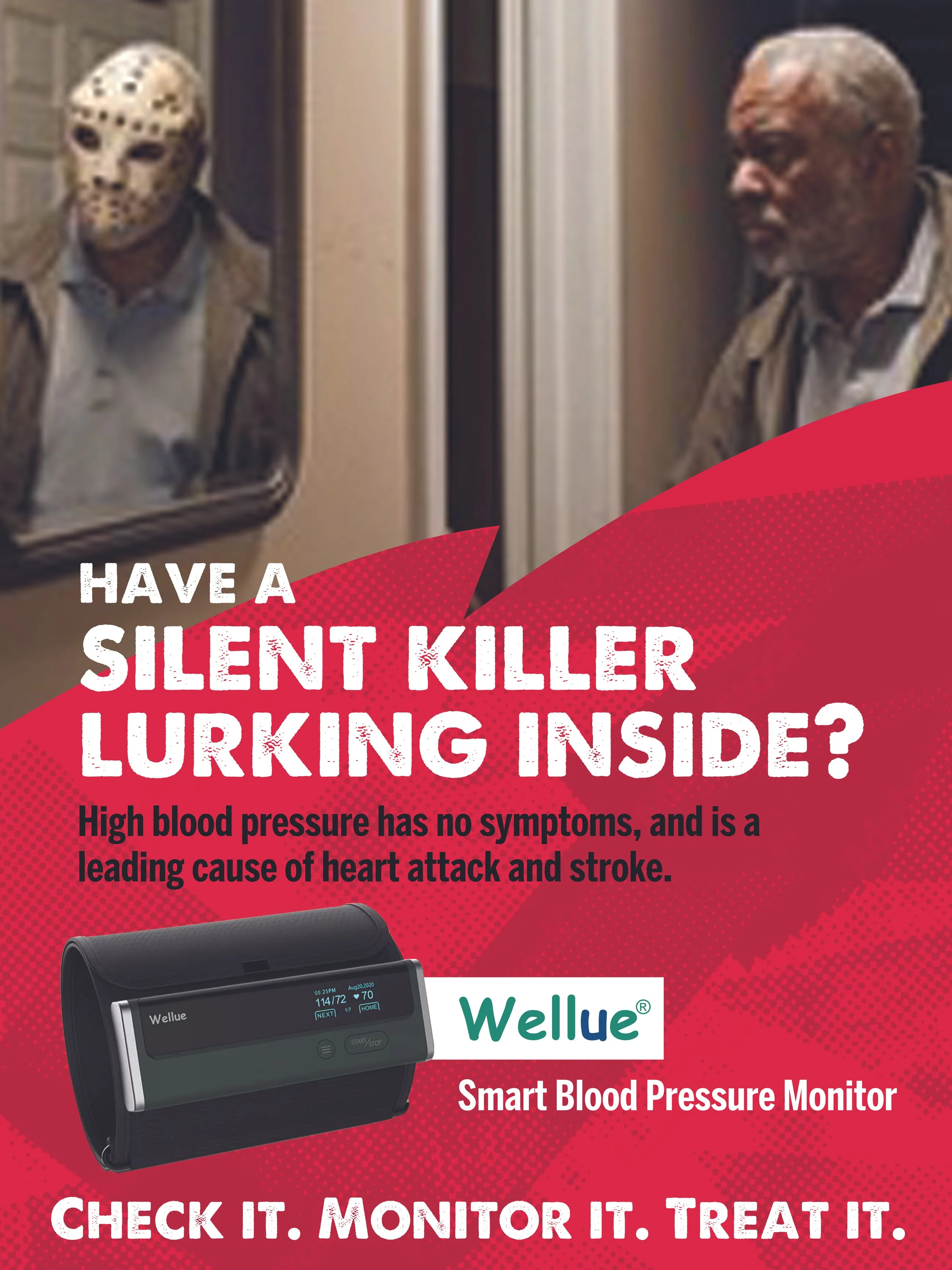 Wellue Portable Blood Pressure - Transit Ad