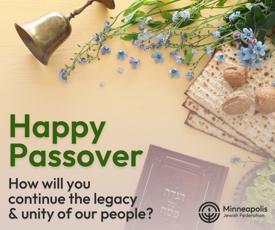 In every generation, we ensure the Jewish community remains strong and united. Happy Passover, from Federation.