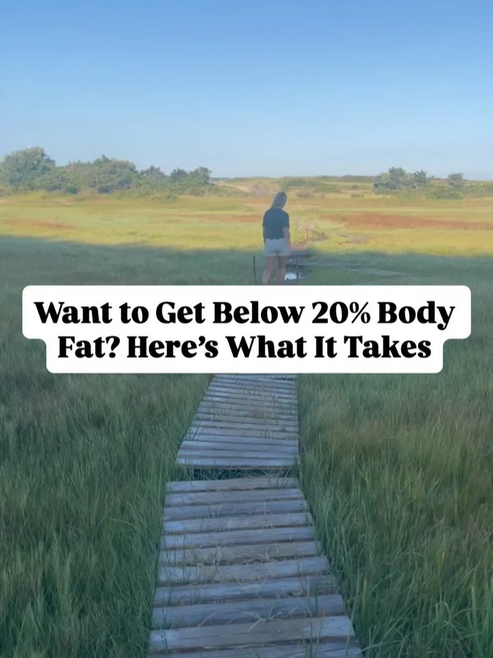 Consistency beats perfection every time ✅

You don&rsquo;t need to be perfect every day. You just need to show up most days and stick to the plan.

Remember: Getting below 20% body fat is a marathon, not a sprint. Be patient, trust the process, and f