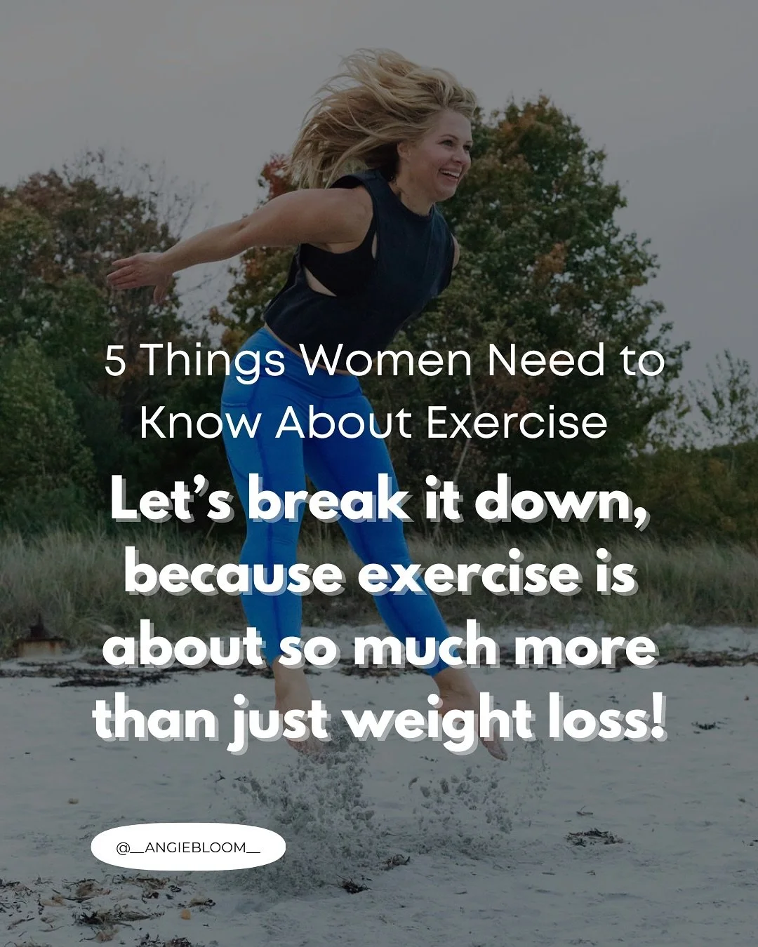 Exercise is about so much more than just weight loss, it&rsquo;s about building a stronger, healthier YOU. 💪✨

Here are 5 things every woman should know about fitness:

1️⃣ It&rsquo;s a journey, not a destination. Celebrate progress, not perfection.