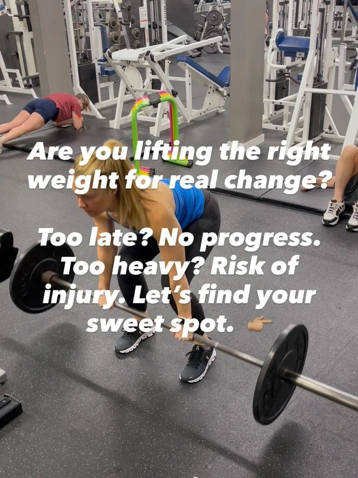Are you using the right weight to see real change? It&rsquo;s a question I hear all the time, especially from personal training clients. Lifting too light won&rsquo;t challenge you, but going too heavy can lead to injury and burnout. Finding that swe