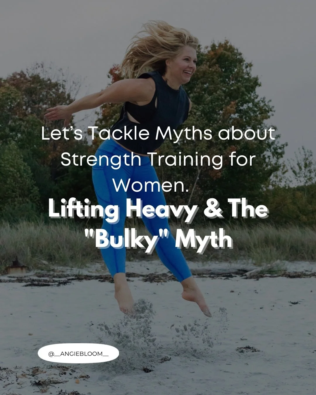 Don&rsquo;t let the fear of bulk keep you from the benefits of strength training. Embrace the weights and watch your body and confidence transform.

Know someone who is scared of the weight room? Share this post to them and help them embrace their st
