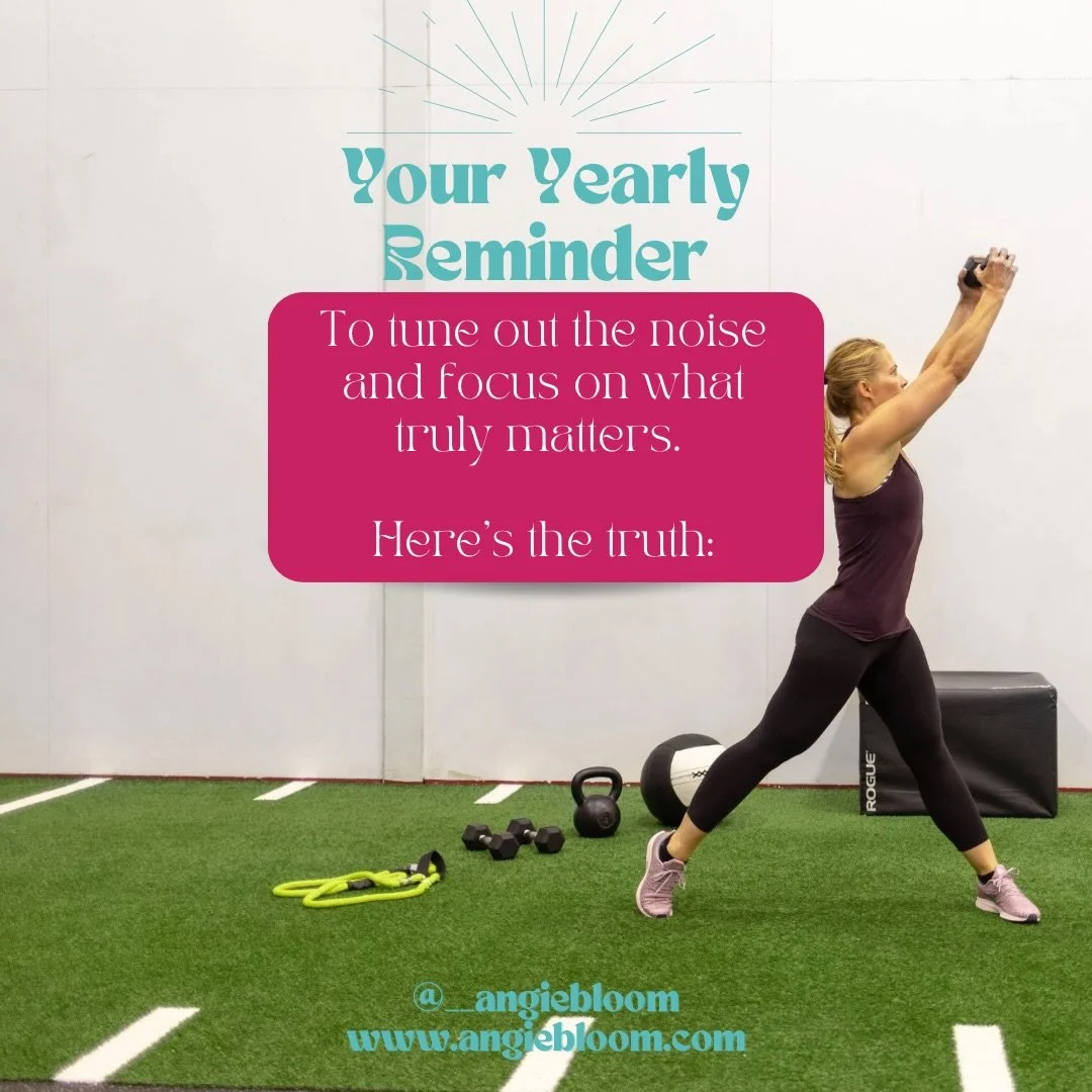 Your yearly reminder to tune out the noise and focus on what truly matters. 🎯

It&rsquo;s no secret, there&rsquo;s a massive audience out there looking for quick fixes and magic solutions. But let me be real with you: that&rsquo;s not how progress w