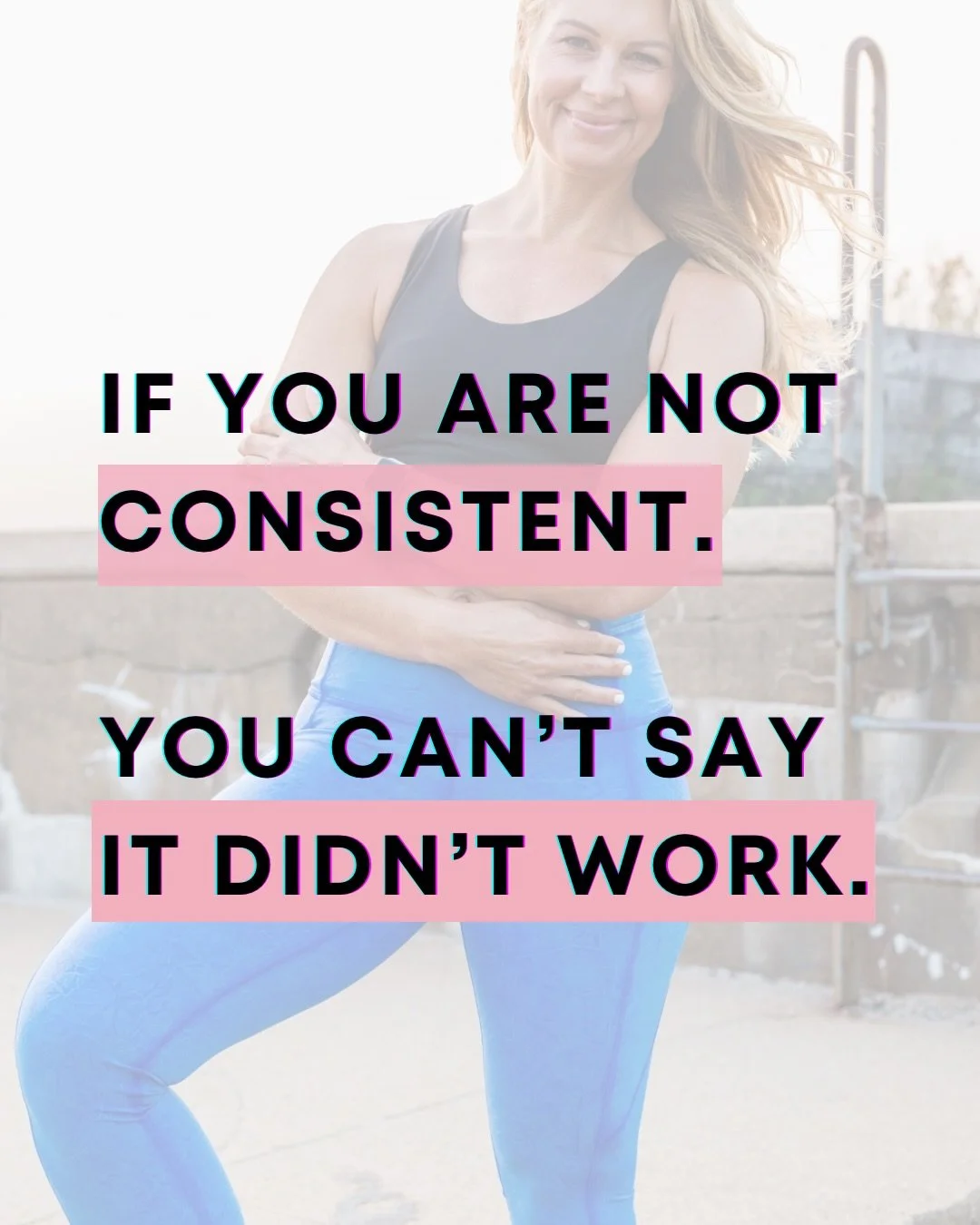 Here is the hard truth you might be avoiding: You can&rsquo;t say the plan didn&rsquo;t work if you didn&rsquo;t actually do the work. 🛑✋

We need to talk about consistency. It is the single biggest factor between the people who see results and the 