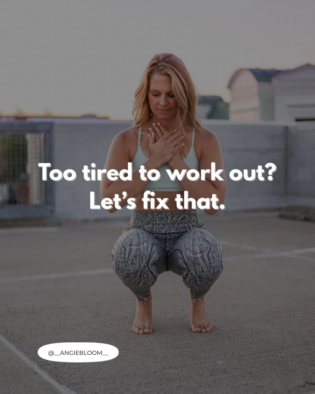 Exhausted after a long day? You&rsquo;re not alone. Many people over 40 feel too tired to work out, but here&rsquo;s the thing: Exercise can actually give you MORE energy! 💥

Here&rsquo;s how:

✅ Movement boosts endorphins, which improve your mood a