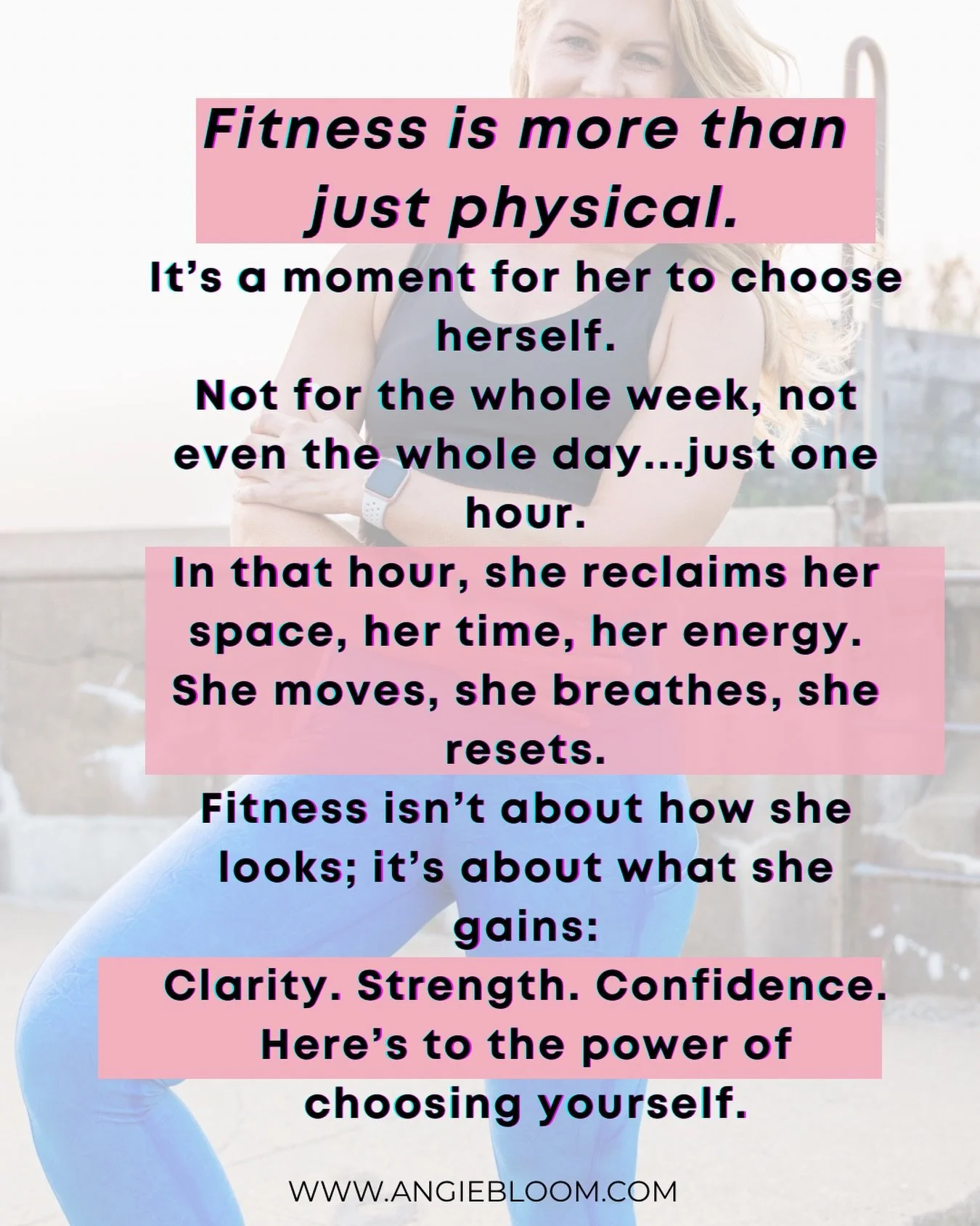 Fitness is a beautiful act of self love. It&rsquo;s that one hour where you consciously choose yourself&hellip; your strength, your peace, your power.

In that dedicated time, you reclaim your space, reconnect with your body, and reset your mind. It&