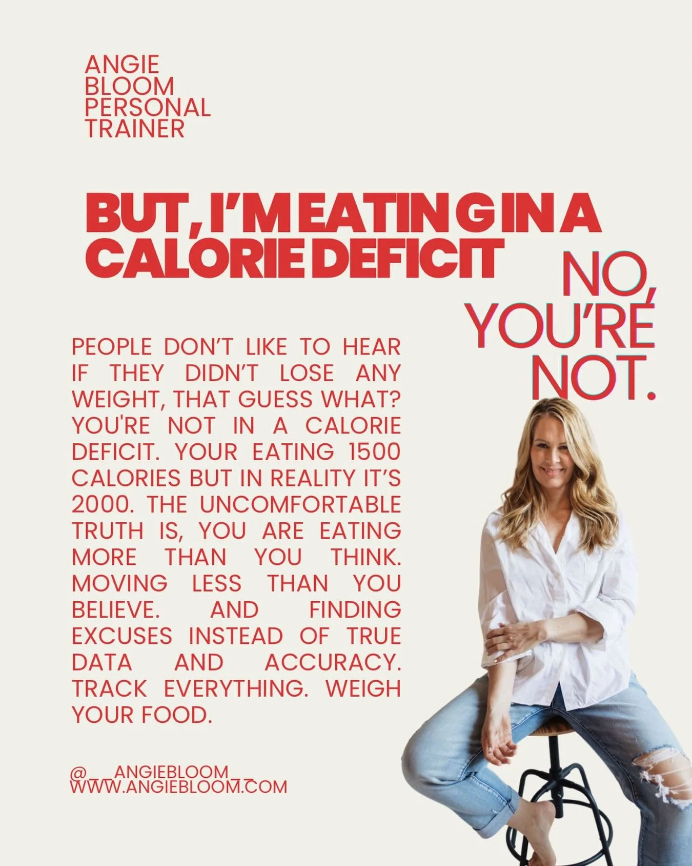 It&rsquo;s always a tough conversation until it isn&rsquo;t. If you aren&rsquo;t losing weight, and if that&rsquo;s your goal, you have to be accurate.  Here&rsquo;s why&hellip; let&rsquo;s say you ballpark your food every day and every day costs you