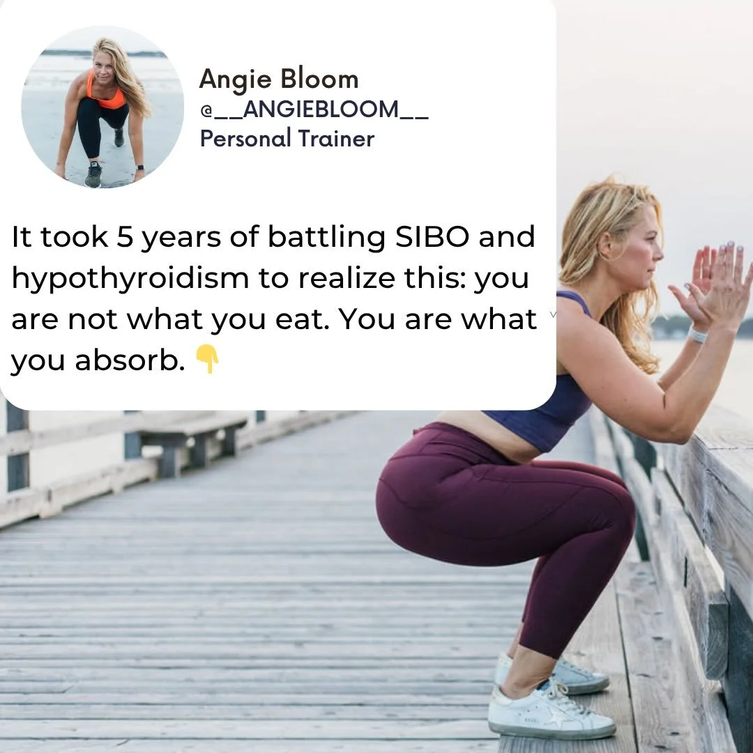 It took 5 years of battling SIBO and hypothyroidism to realize this: you are not what you eat. You are what you absorb. 👇

For the longest time, I treated my body like a calculator. I obsessed over calories and macros, completely ignoring the fact t