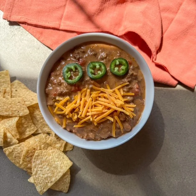 High Protein Queso Dip