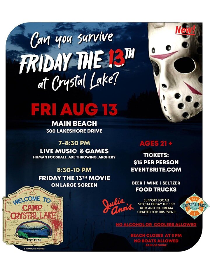 SOLD OUT: Friday the 13th Fest — McHenry County Living