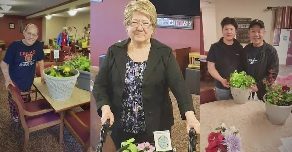 Adopt-a-Grandparent Garden Program