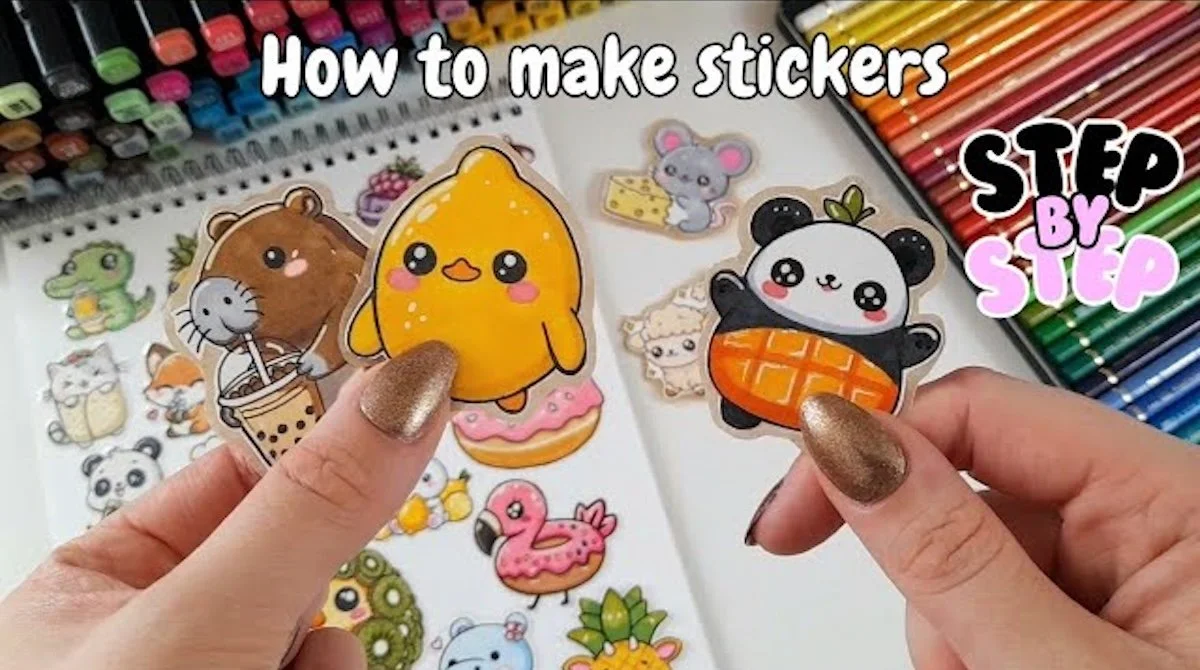 Teen DIY Sticker Sheets