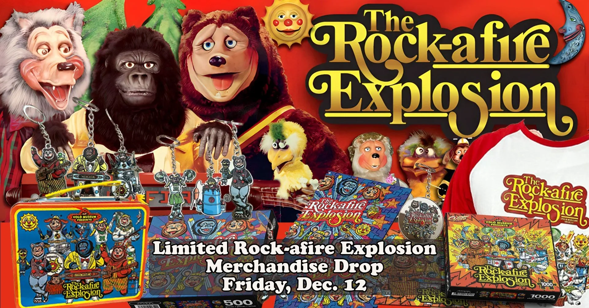 Rock-afire Explosion Merch Drop