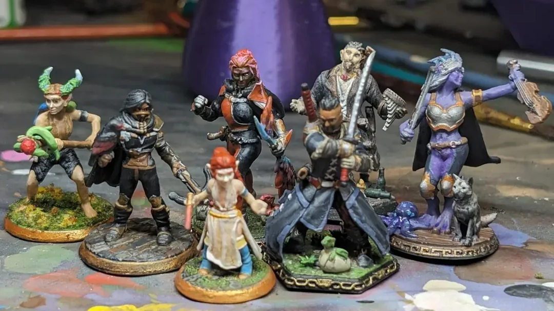 Dungeons &amp; Dragons Miniature Painting