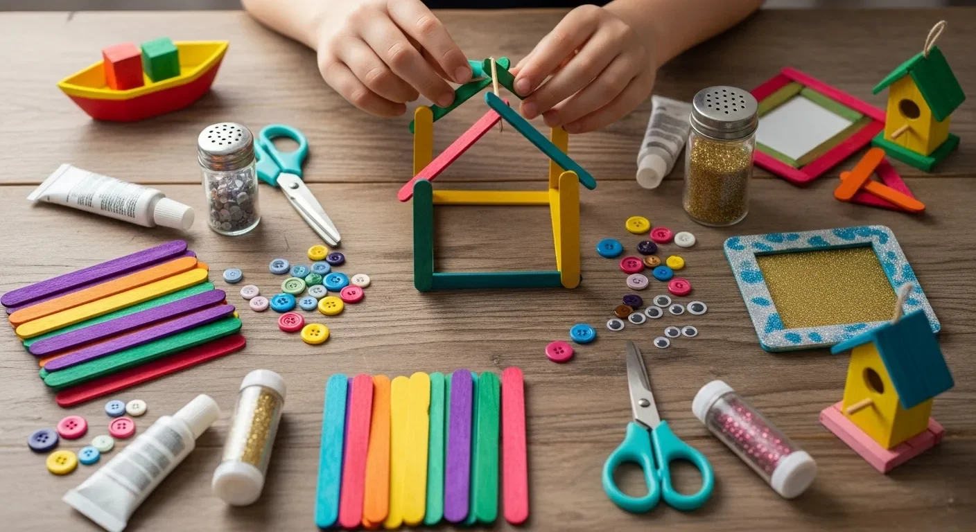 Imagination Station: Popsicle Sticks Galore 