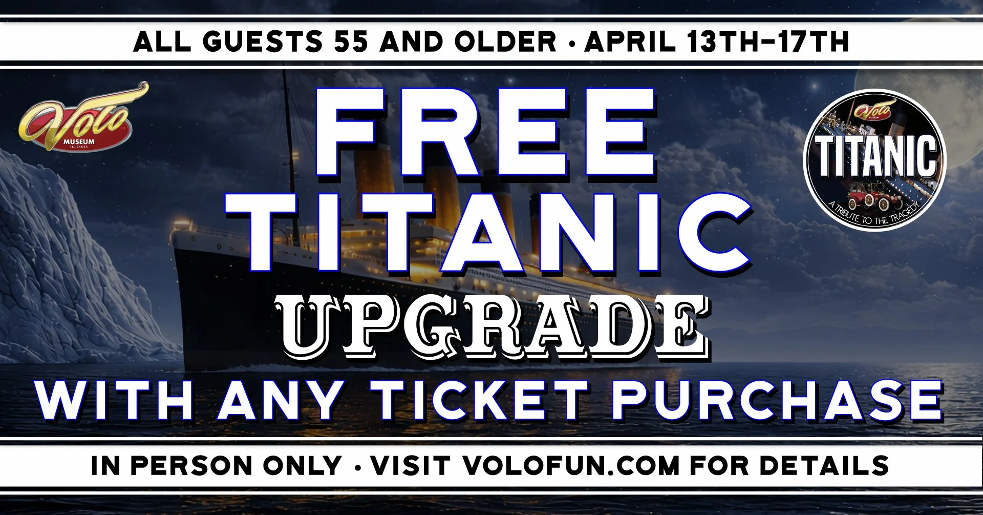 Be one of the first to experience the Titanic Museum's new expansion