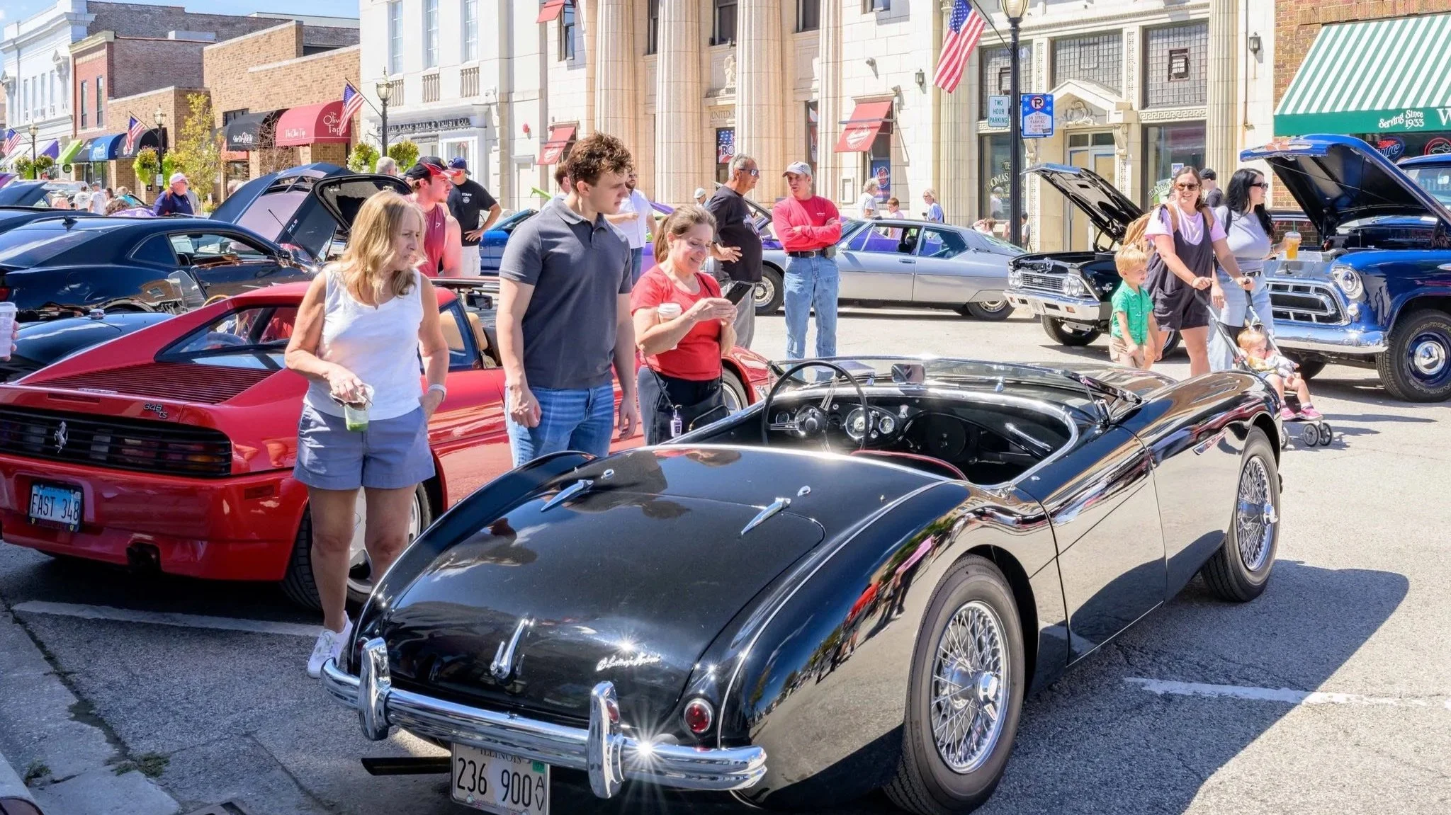 Crystal Lake Cars and Caffeine Charity Car Show