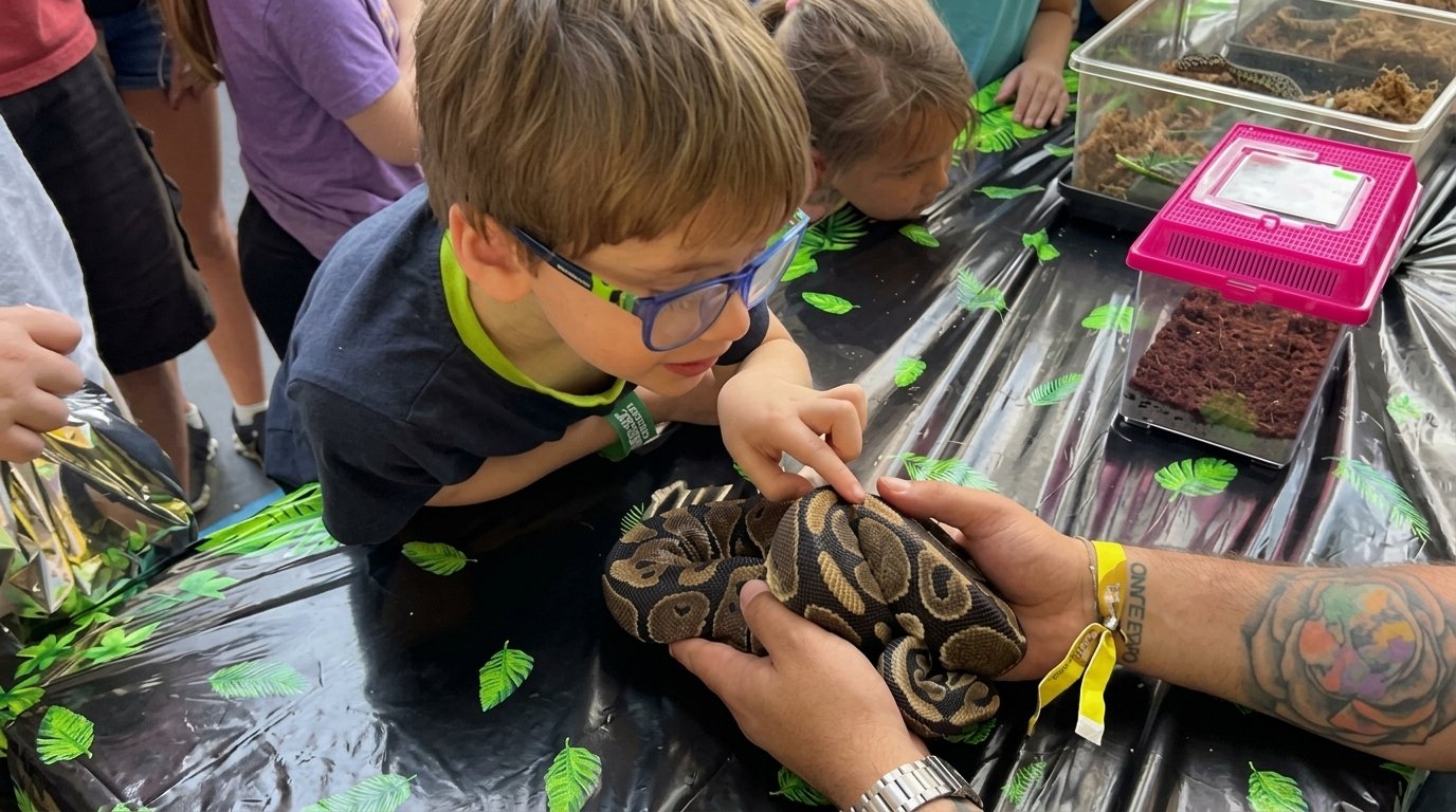 Live Interactive Reptile Meet &amp; Greet at Jurassic Gardens