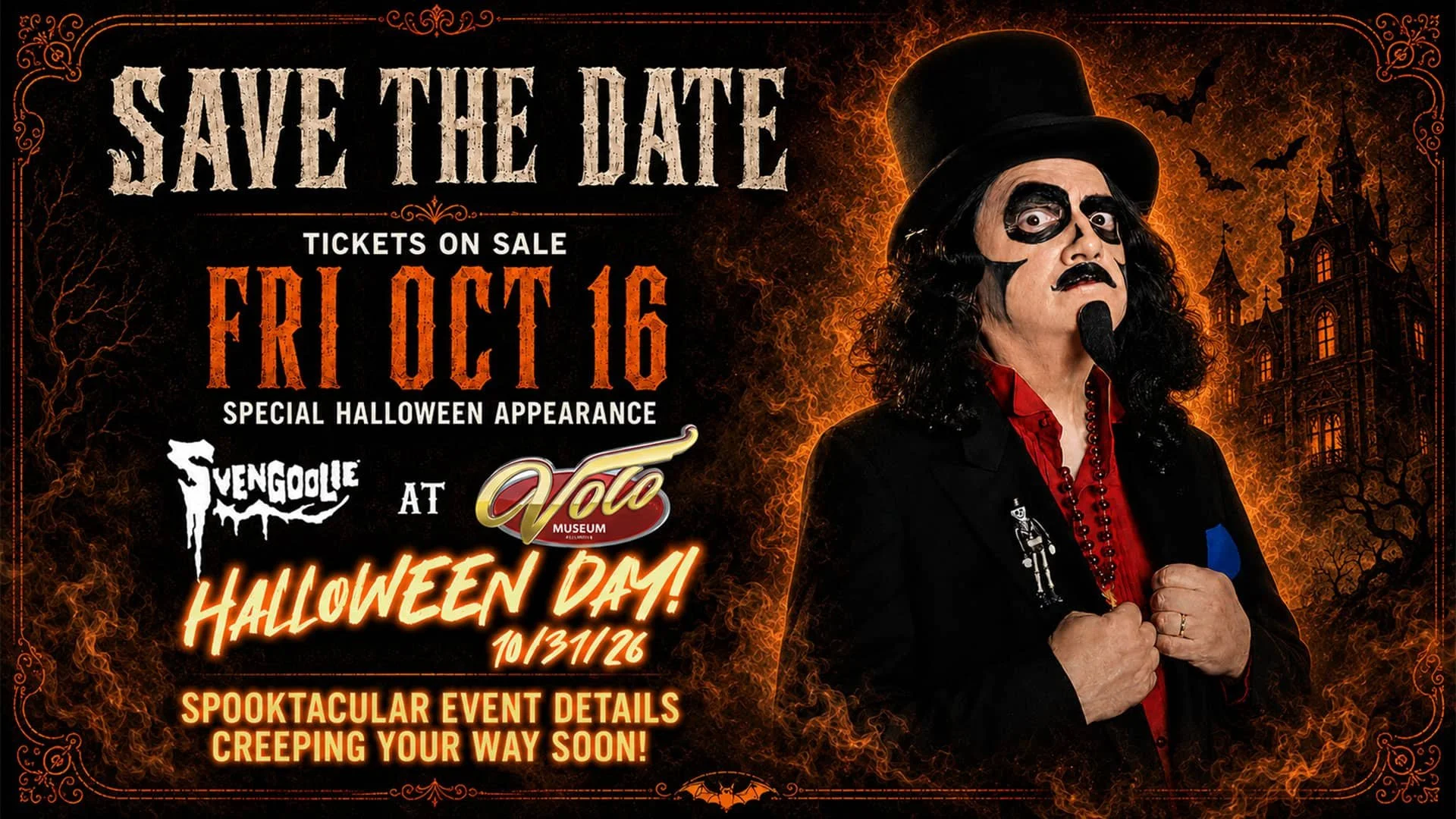Svengoolie Ticket Release Day