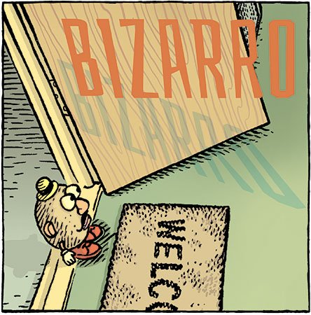 Spud Spouses — Bizarro Naked Cartoonist