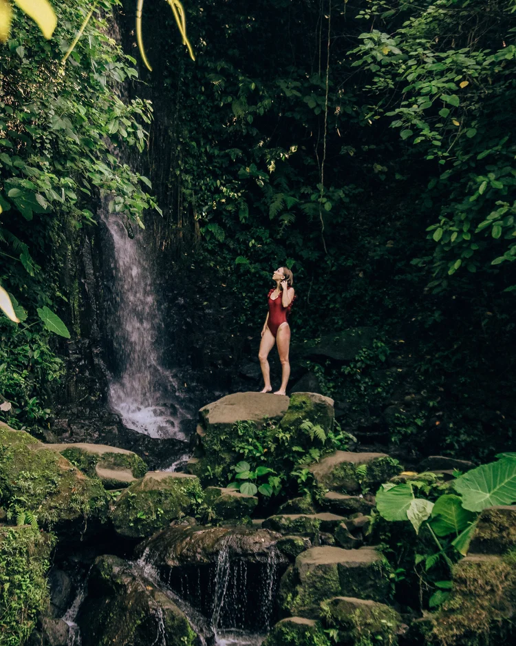 There are so many beautiful waterfalls all over Bali, many with amazing hikes through the jungle and beautiful blue waters. Sounds amazing right? These are the  waterfalls you can’t miss ! I’ve put together a list of the  top 4 waterfalls you must-see in Bali . You might even call these  the best waterfalls in Bali!  Add these to your Bali bucketlist and enjoy the adventure!