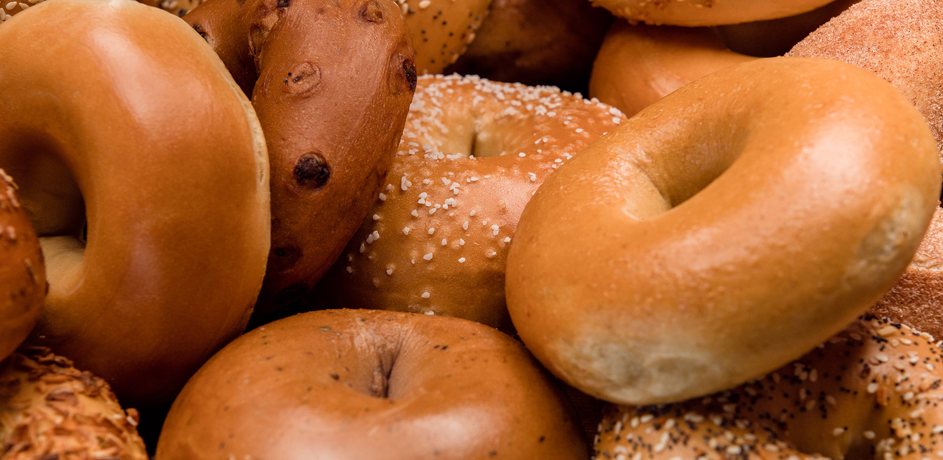 pile of bagels