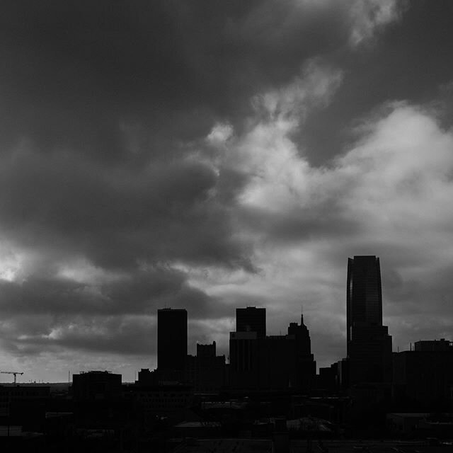 ☁️☁️☁️ Cloudy okie skies.