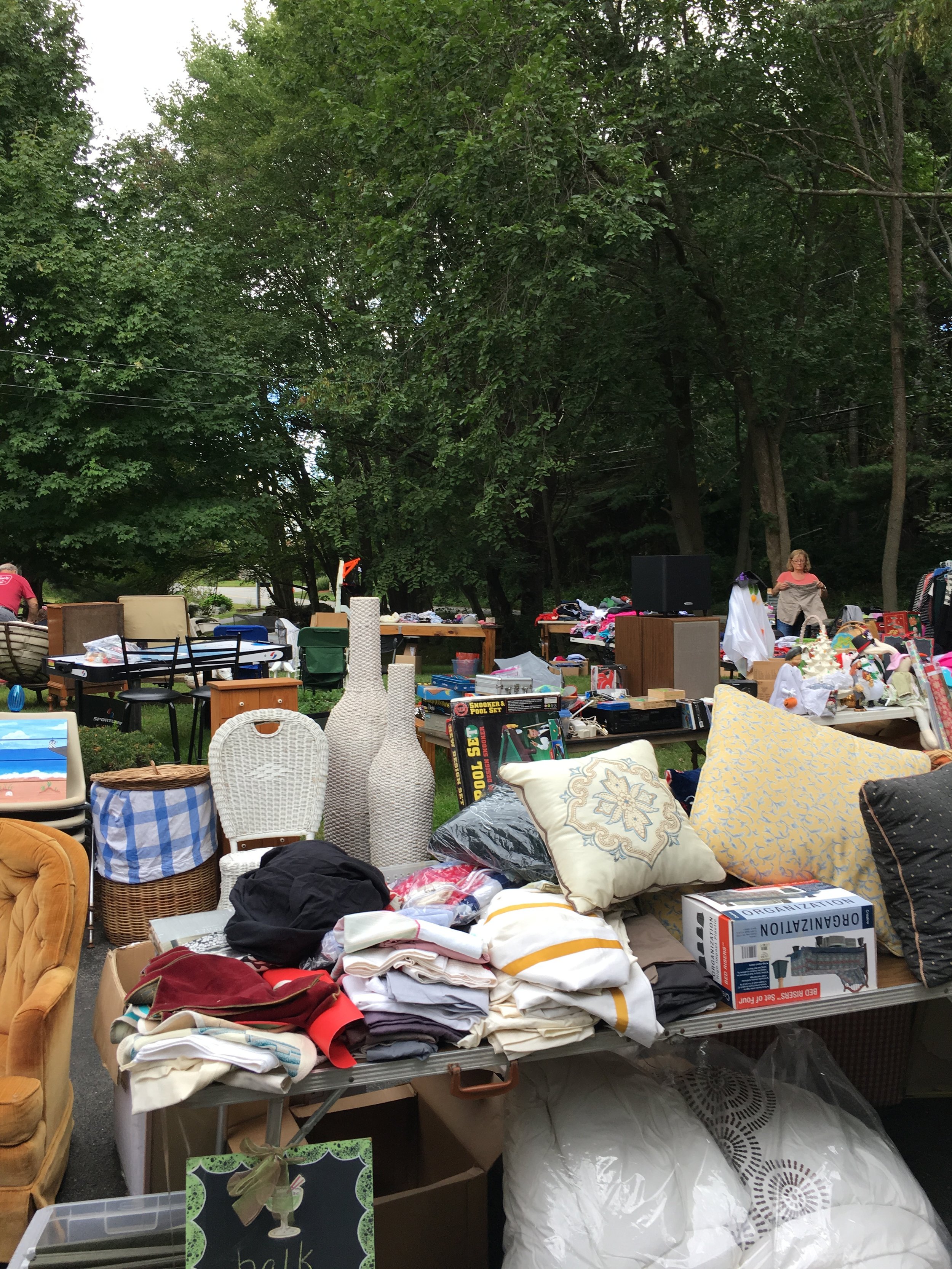 Coming up - Annual Yard Sale Fundraiser - Saturday September 28, 2019