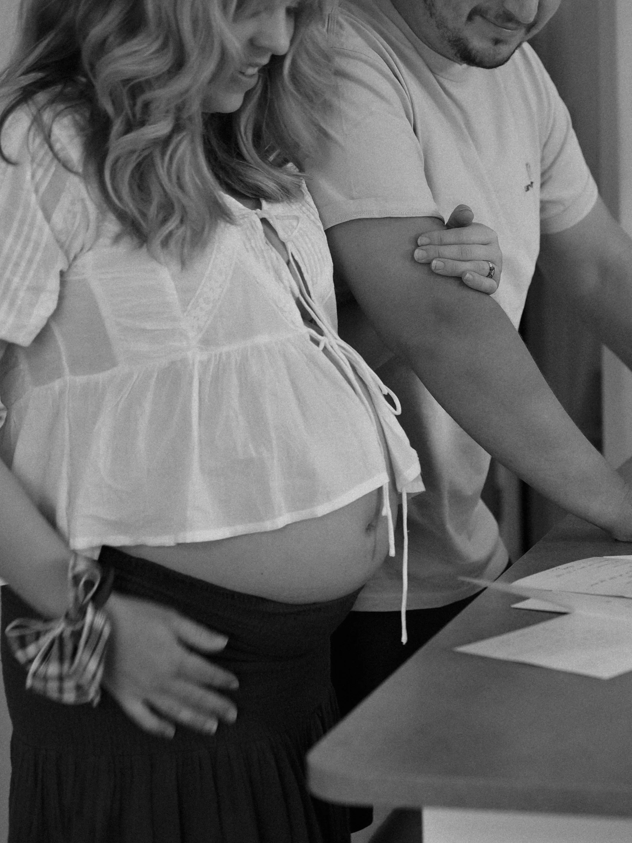 a sun drenched day in july spent with charlie and sam, reading their baby shower cards, in the same kitchen i first met them in nearly three years ago. 

these two are an example of many things. of how much recommendations mean, and how far kind word