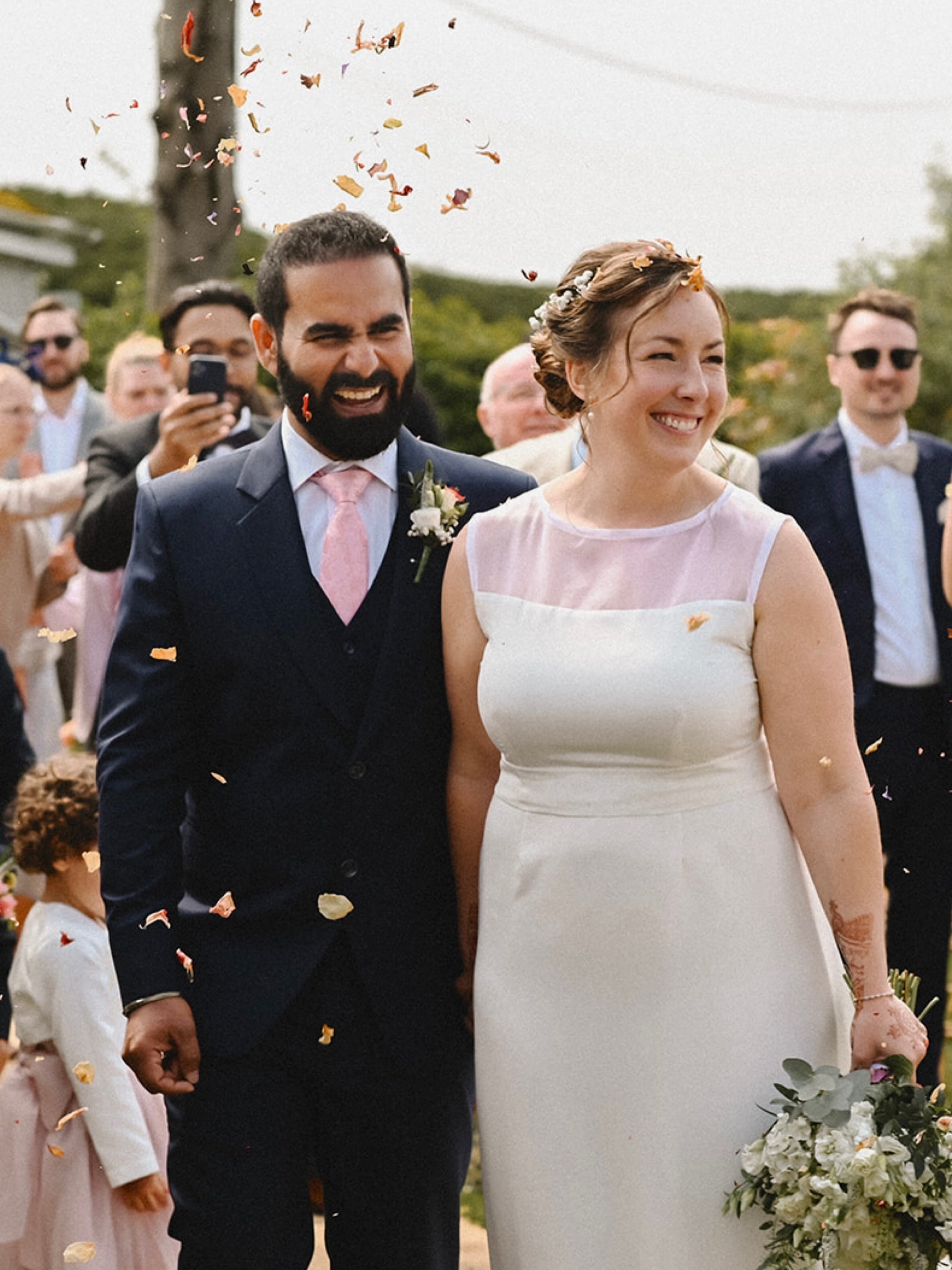 jenny and amar soaking it all up. a love story born in germany and celebrated in whitstable, jenny's mum's hometown, at the tip top of the hill overlooking the sea. the same view i see when i come back here that tells me it's nearly time to tumble th