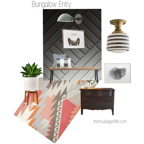 Entryway Design Plans | One Room Challenge Week 2