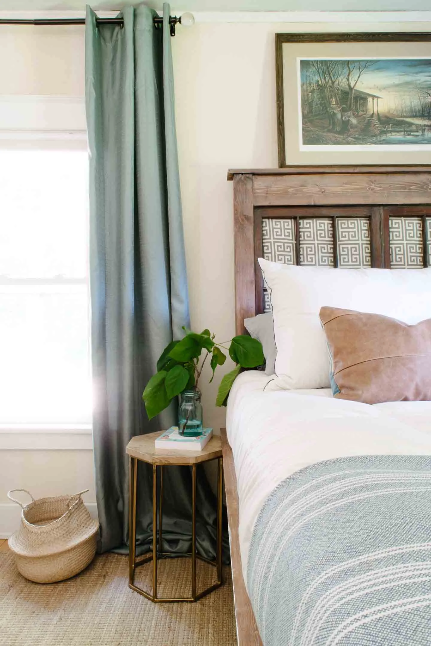 Making a King Bed Work in a Small Bedroom (#TallProblems)