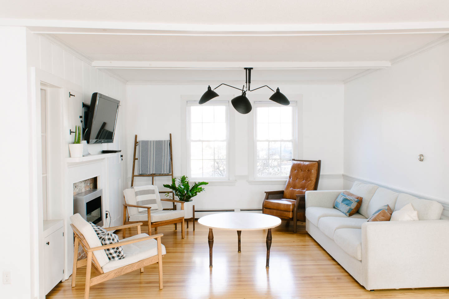 Progress Reveal: Our Cali Casual Living Room