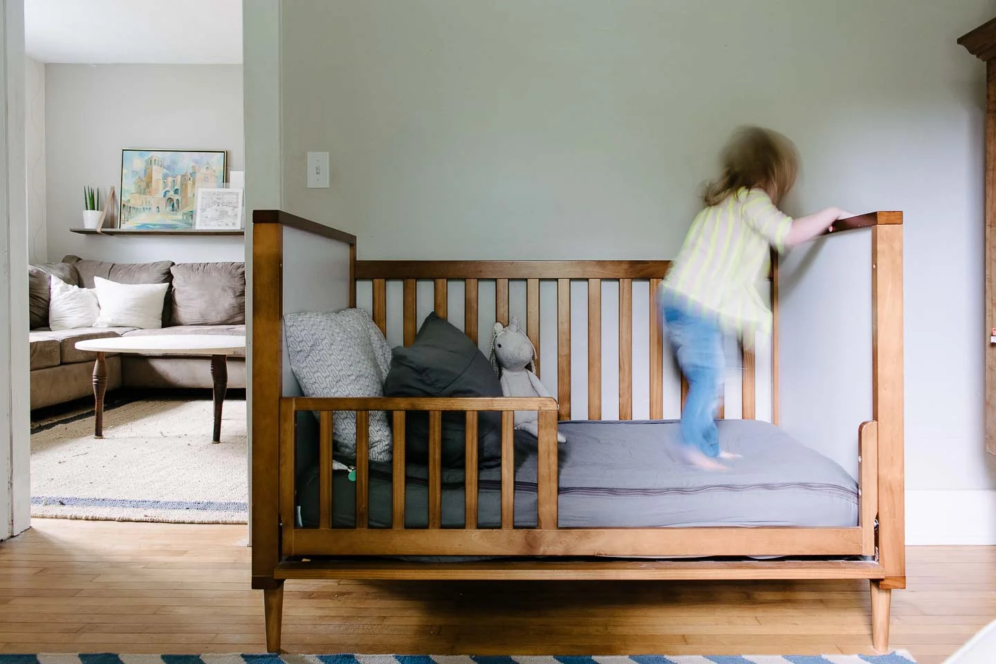 Small Toddler Room with an Enchanted Touch