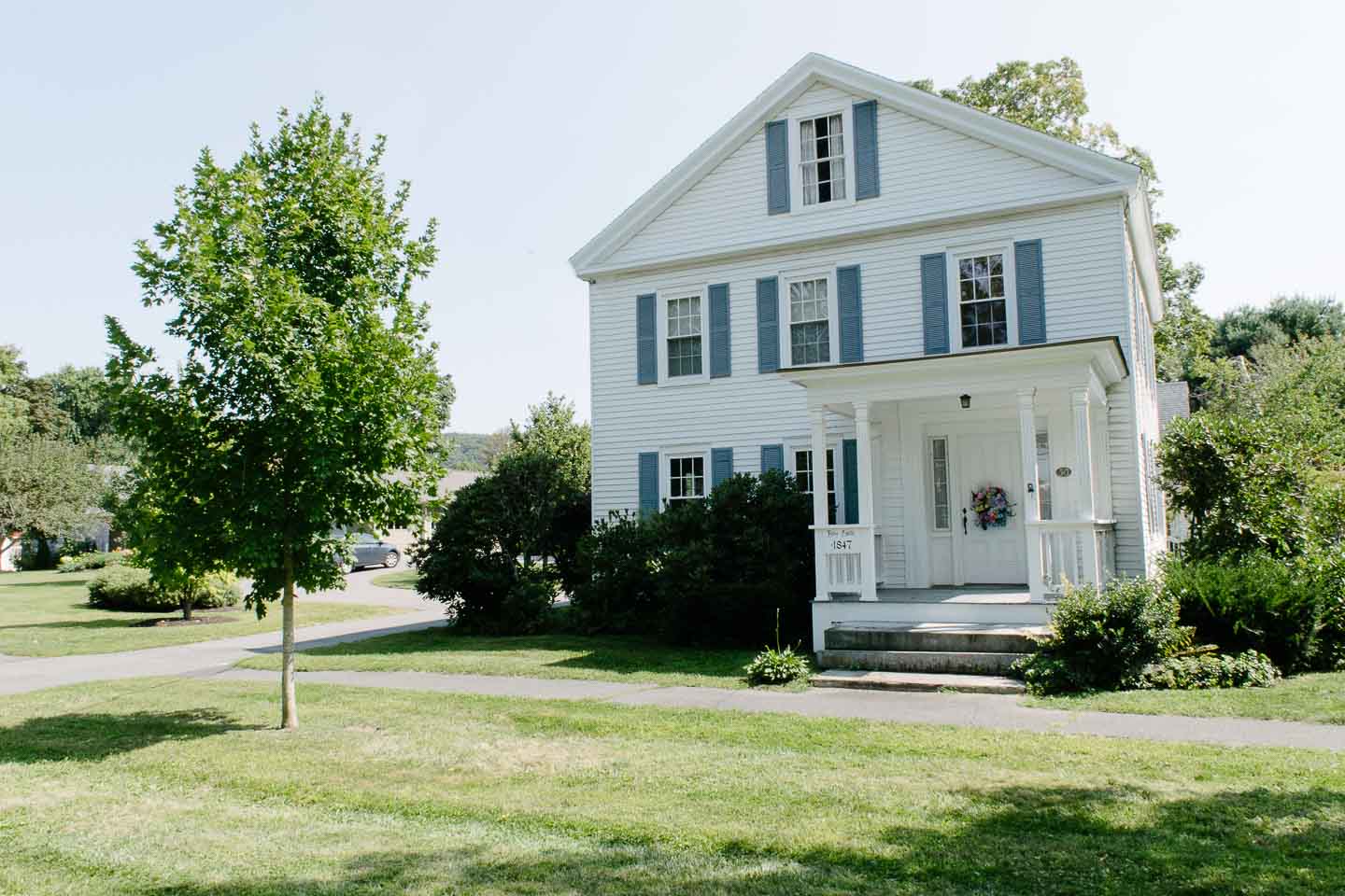 Historic Colonial Exterior | Western Mass Historic Colonial | 1847 Historic Home Exterior