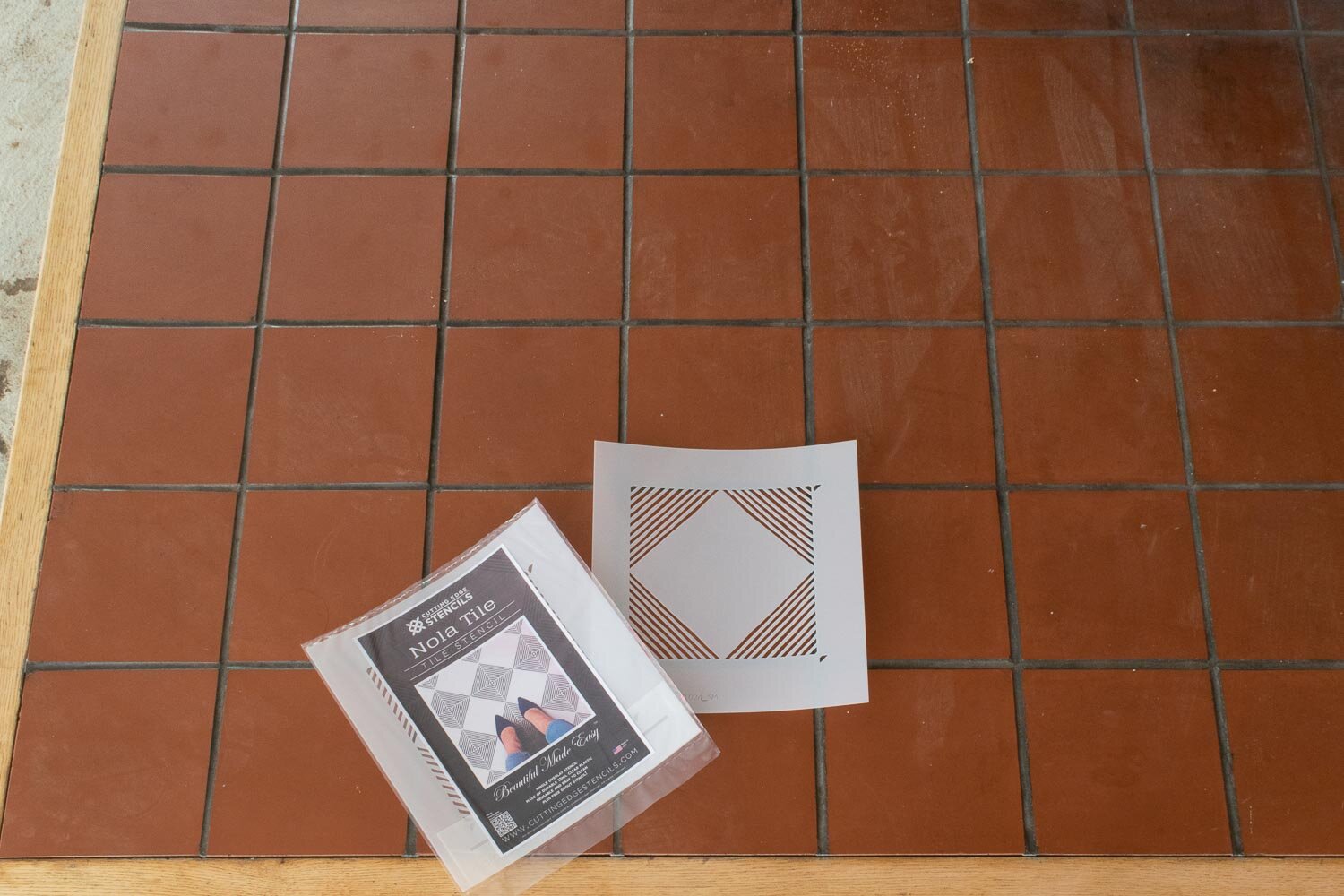 A Modern Cement Tile Stenciled Fireplace (+ Easy Tutorial)-3106.jpg