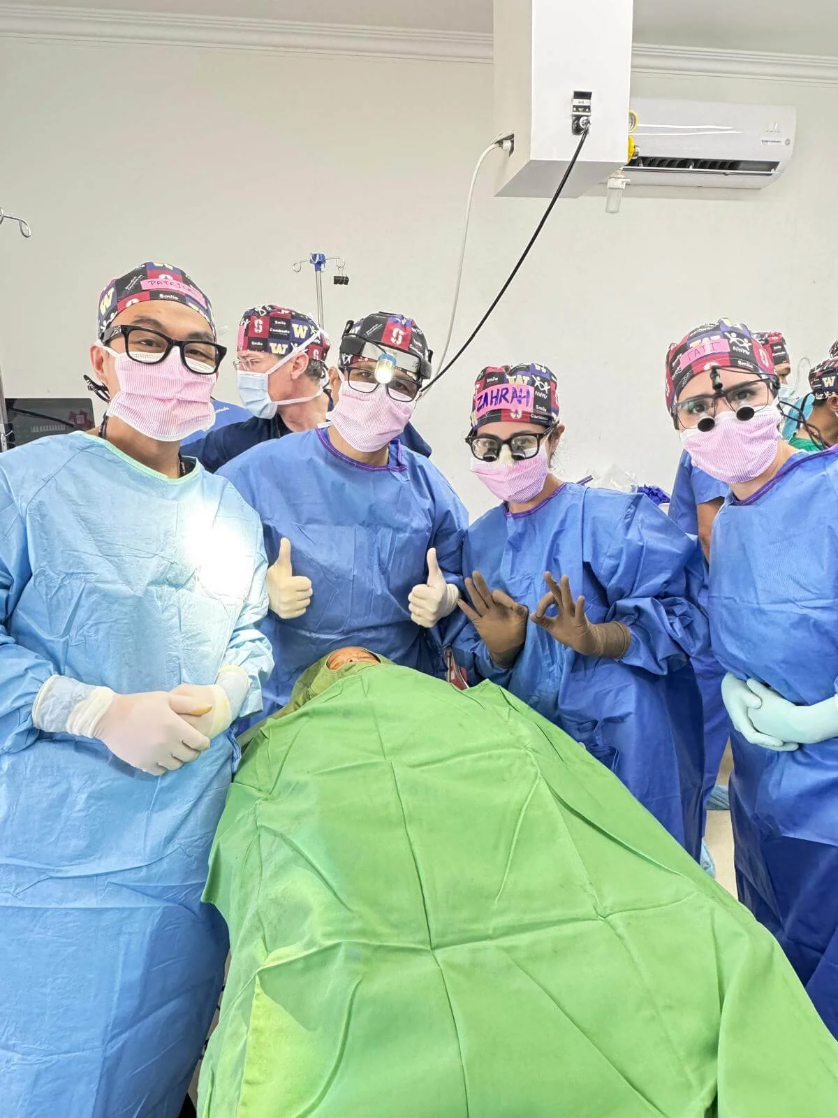 All goes well in the operating room