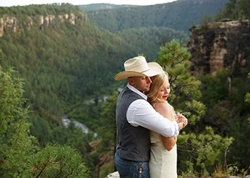 Biker wedding at Falling Rock, Rapid City