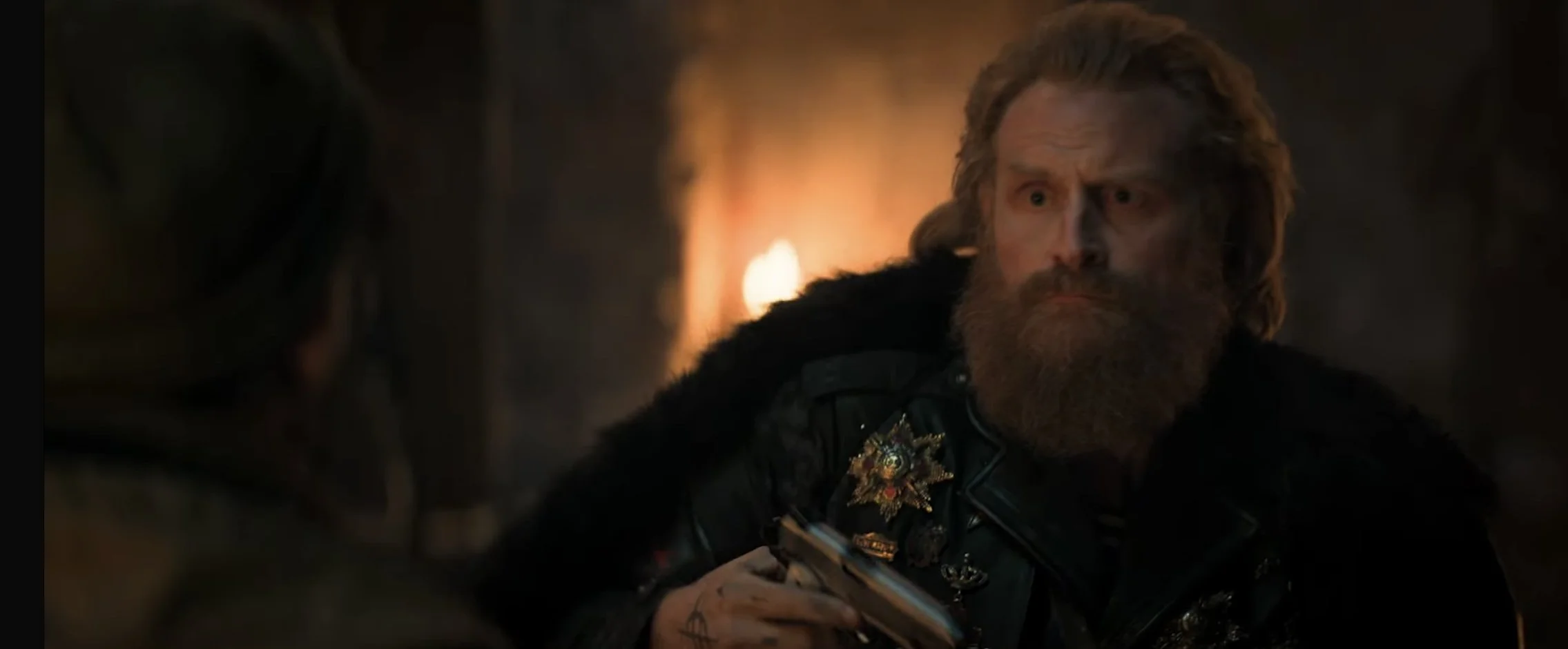 Afterburn the movie, Costume design by David Wolfe  (AKA Wolfie)  - Kristofer Hivju as Volkov / General Volkov Afterburn the movie, Costume design by David Wolfe  (AKA Wolfie)  - Daniel Bernhardt as Gorynych