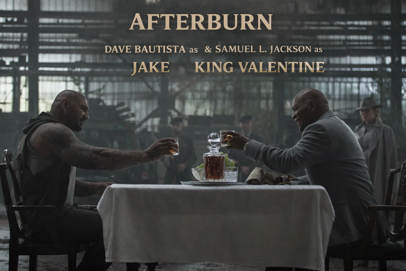 Afterburn the movie, Costume design by David Wolfe (AKA Wolfie)  - Dave Bautista as Jake (Treasure Hunter)