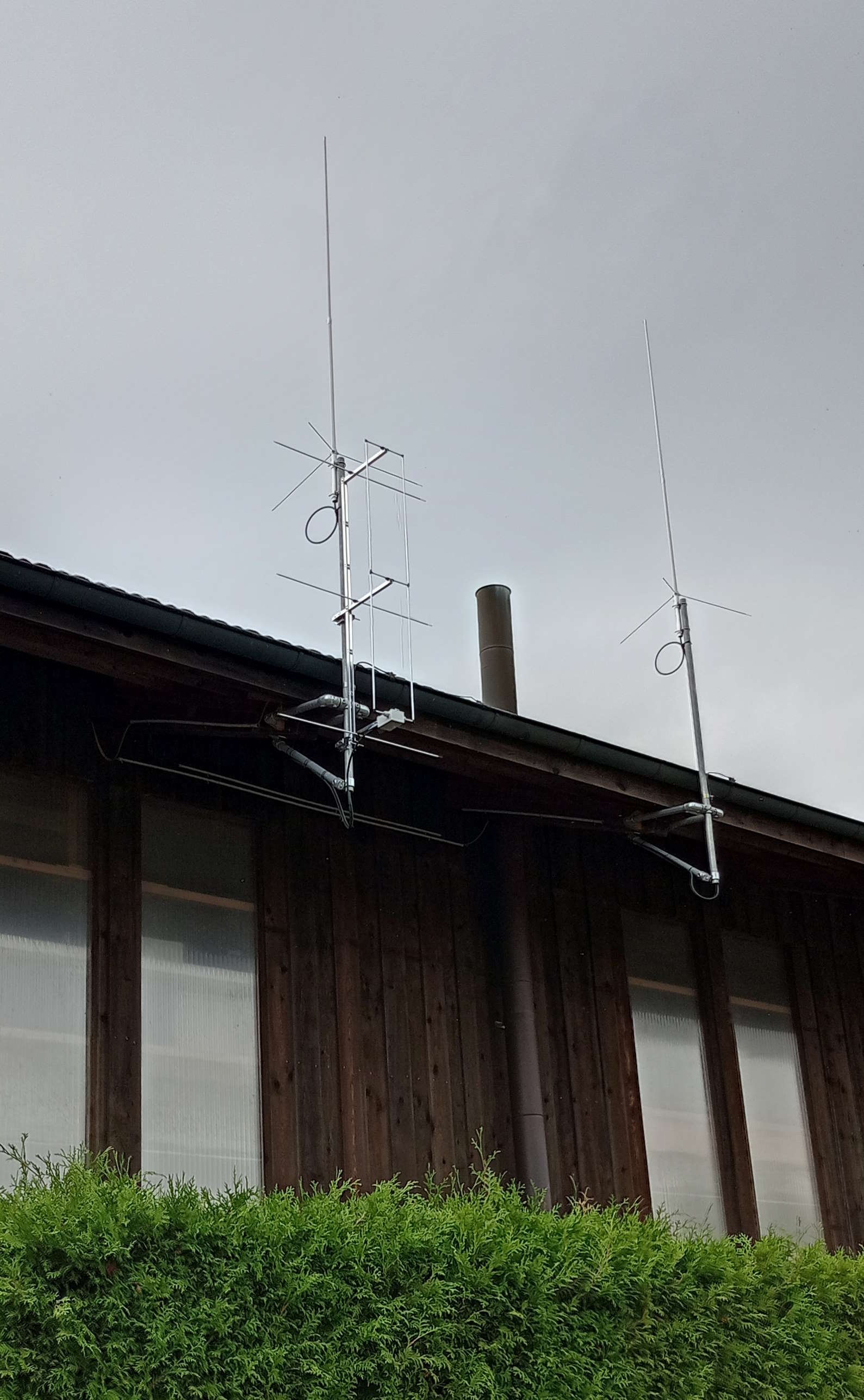 2m and 70cm antennas