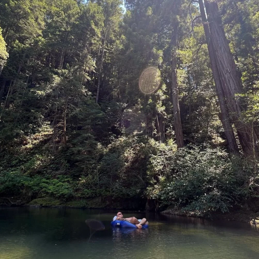 Where the river slows everything down 🦦 #campnoyo
