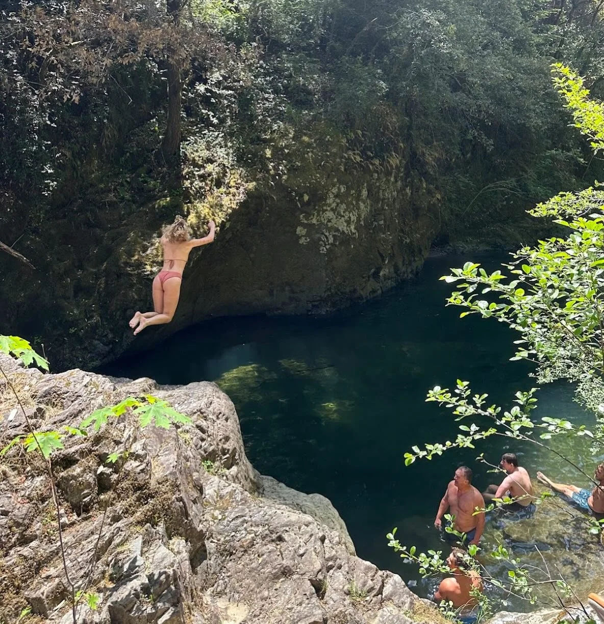 Big Rock Hike at Camp Noyo 🌲💦

Some adventures are worth the climb. The Big Rock Hike rewards you with towering redwoods, crystal-clear swimming holes, and a little courage to take the leap. Whether you&rsquo;re jumping in or cheering from the shor