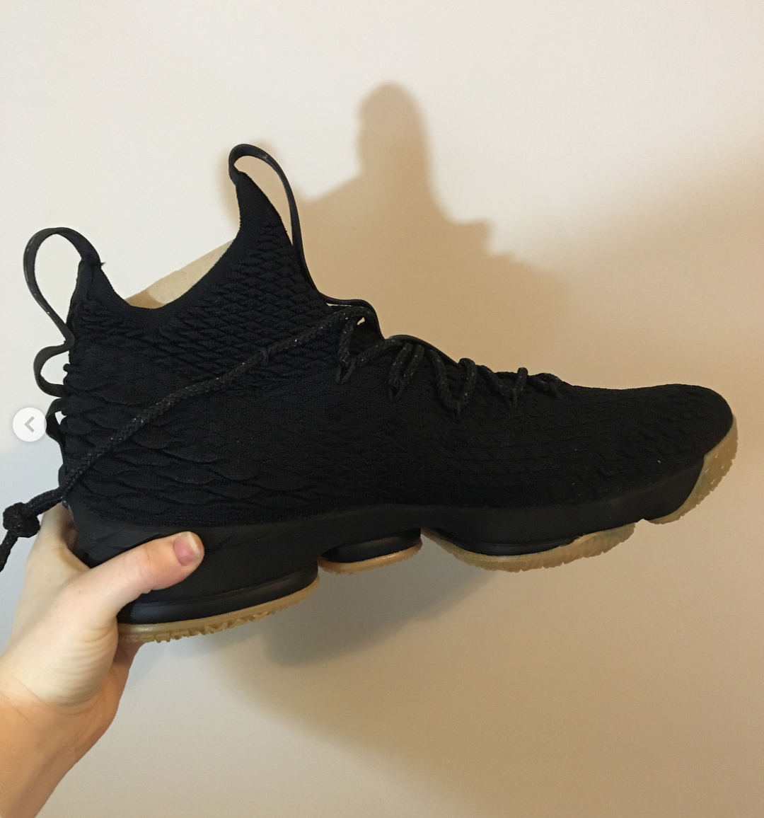 Shoe before starting