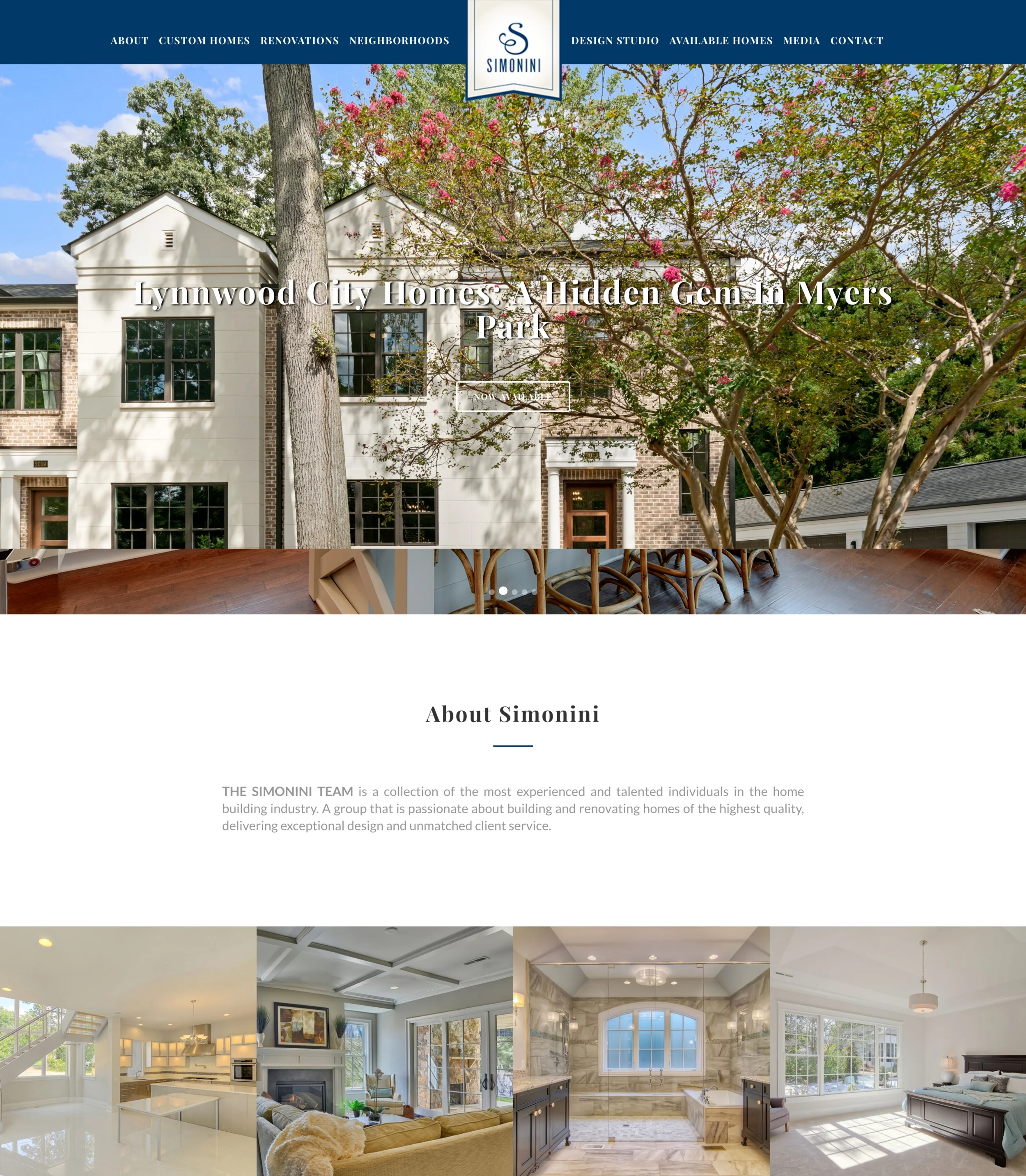 Before the Redesign / Home Page