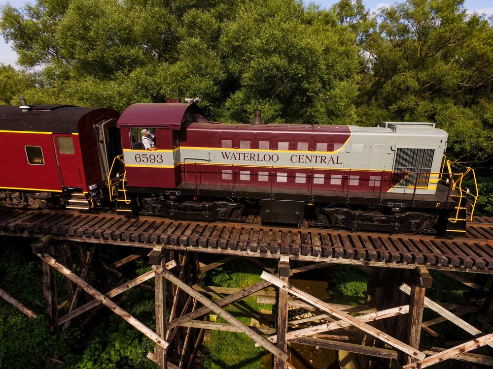 Waterloo Central Railway — St. Jacobs Village