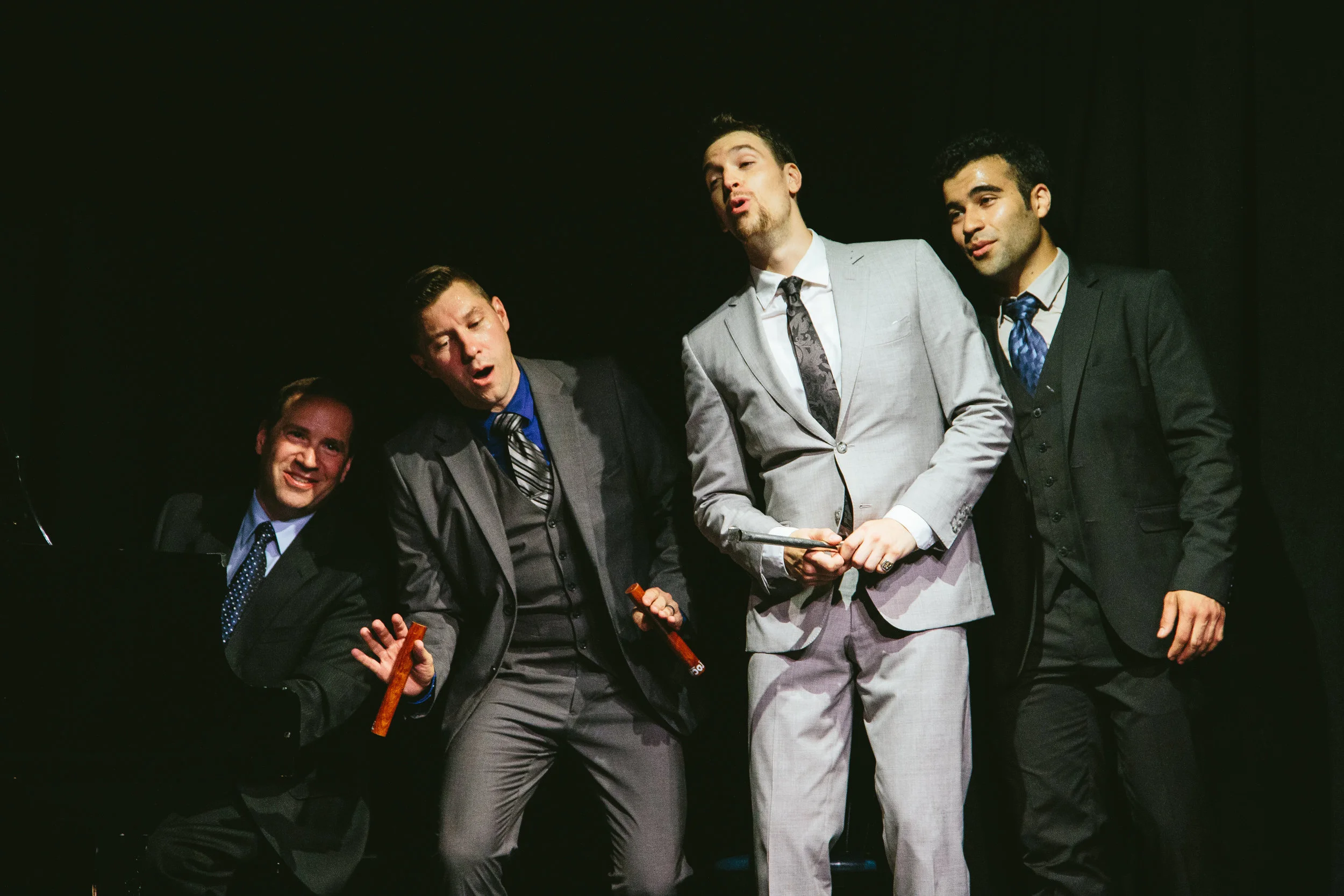  Sol Bloch, Justin Boccitto, Edwin Francisco, and Nicky Romaniello 