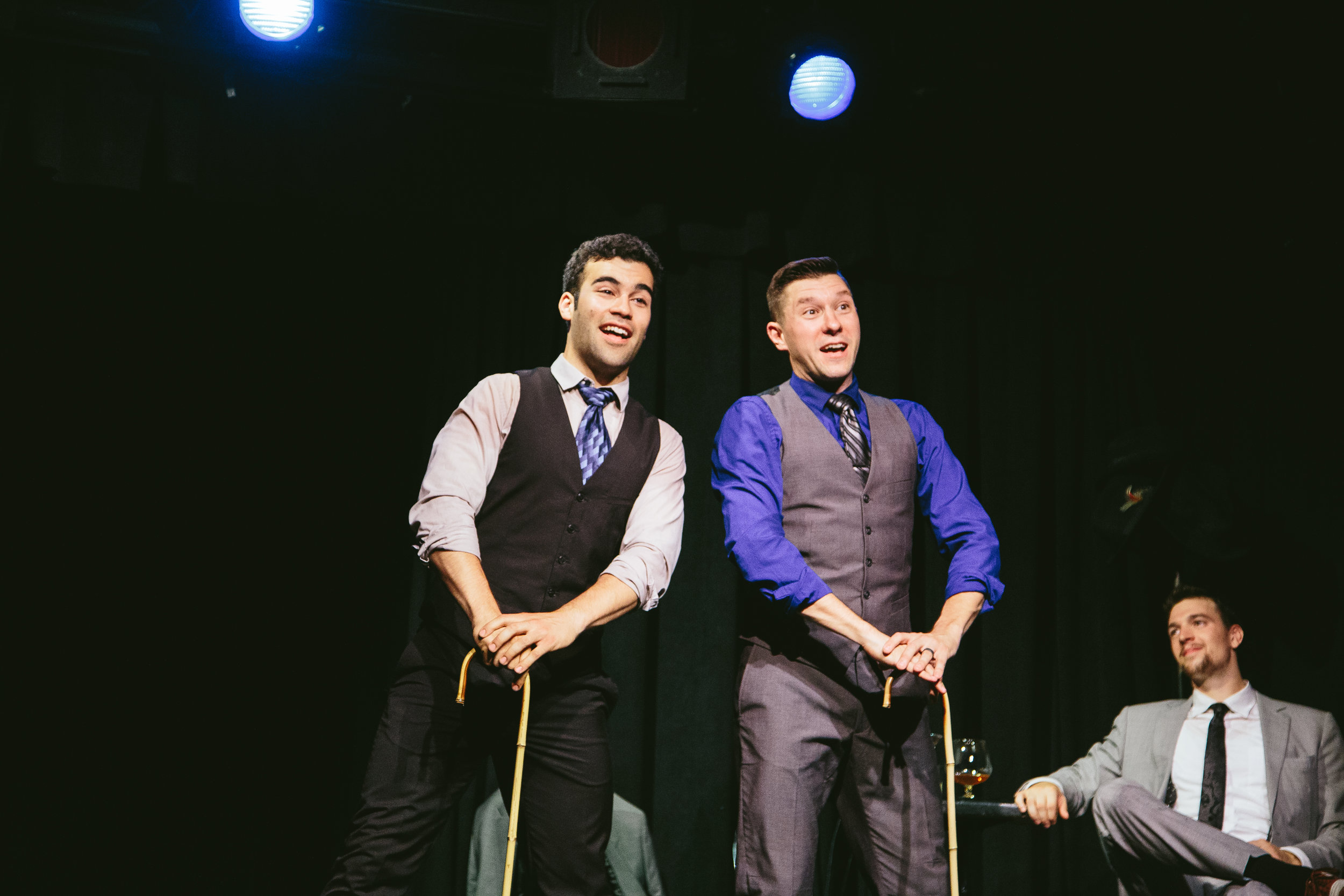  Nicky Romaniello, Justin Boccitto, and Edwin Francisco 